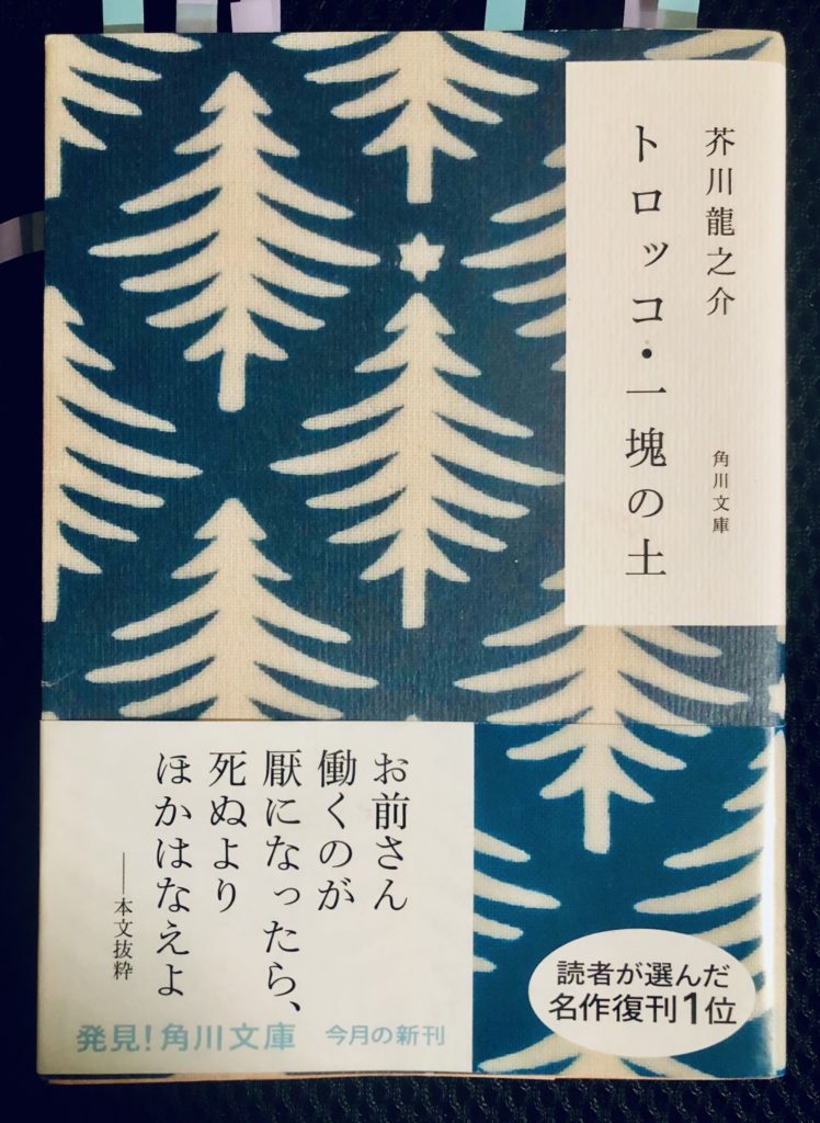 先の見えない線路を突き進む トロッコ 芥川龍之介先生